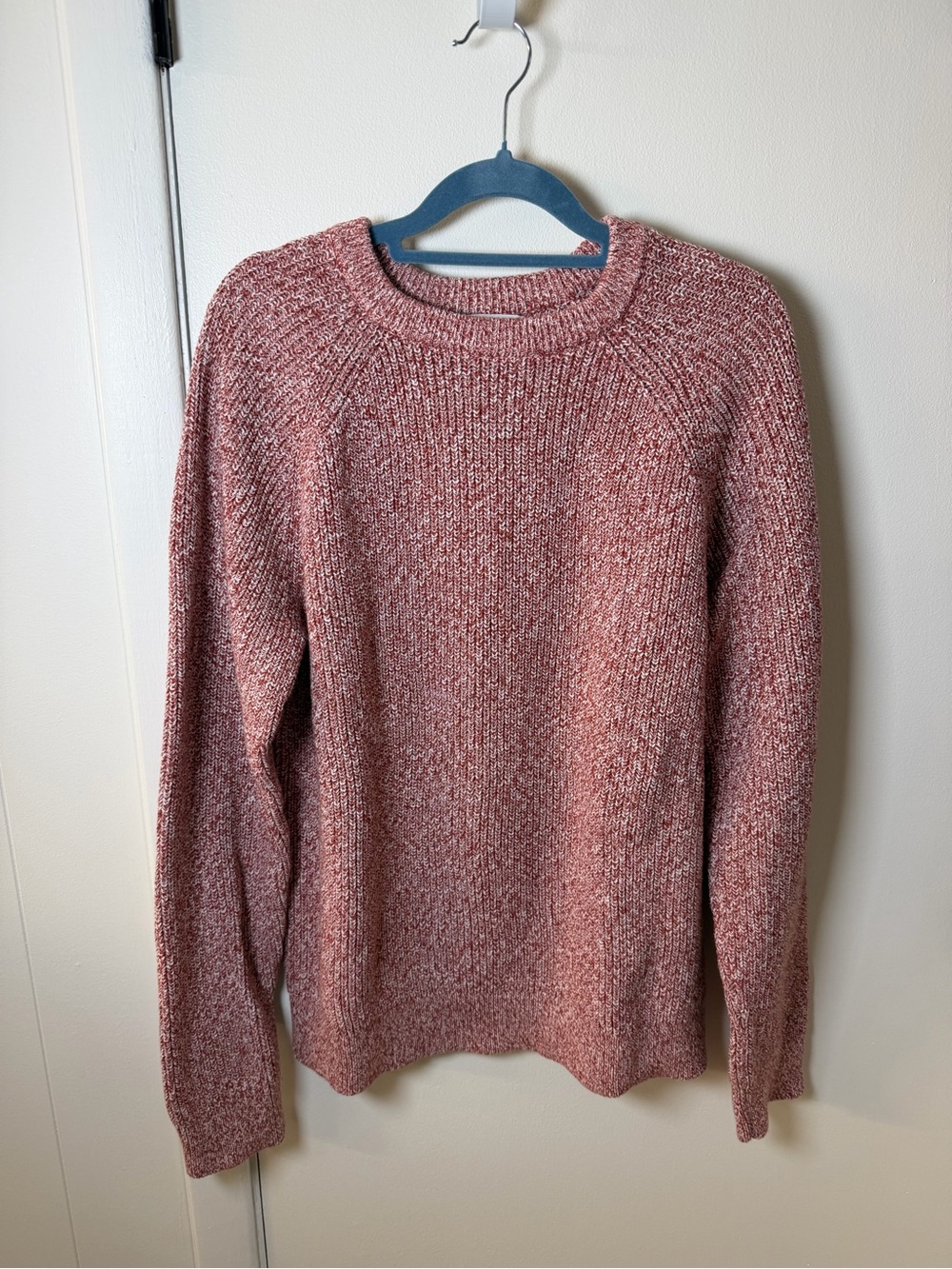 Old Navy | Marled Knit Sweater | Red/White | Men’s L | EUC